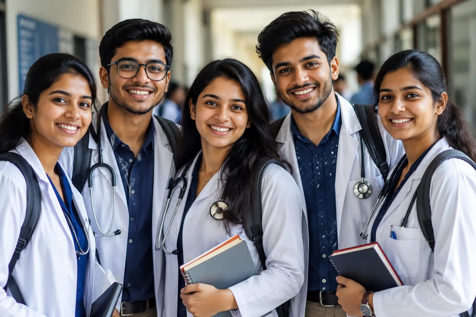 Indian medical students group